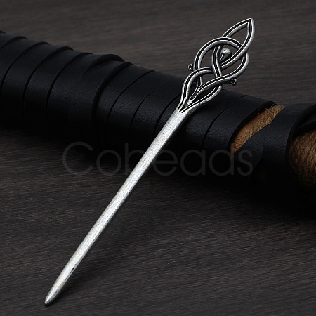 Knot Alloy Hair Sticks PW-WG98666-01-1