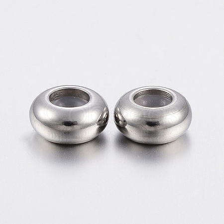 202 Stainless Steel Beads LS-X-STAS-F148-9mm-07P-1