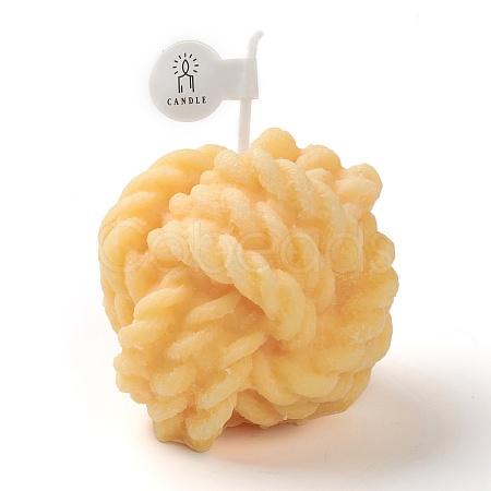Ball of Yarn Shaped Aromatherapy Smokeless Candles DIY-B004-A06-1
