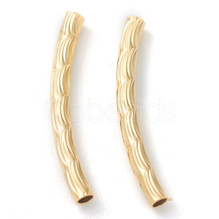 Brass Tube Beads KK-Y003-81B-G-1