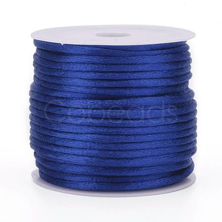 Nylon Satin Rattail Cords NWIR-L006-1mm-16-1
