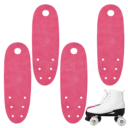 Suede Flat Toe Guard Protectors LS-AJEW-WH0270-860B-05-1