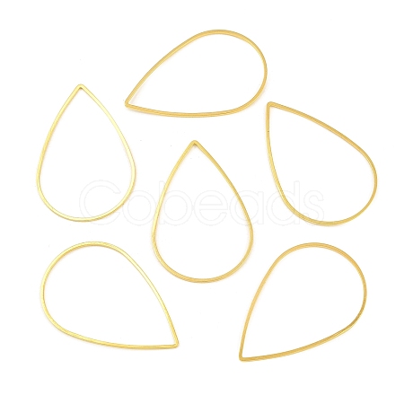 Brass Links X-EC03125x38mm-G-1