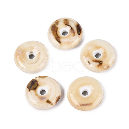 Vintage Handmade Porcelain Beads PORC-N013-20-18-1
