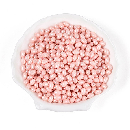 Opaque Colours Luster Glass Seed Beads SEED-N008-02A-06-1