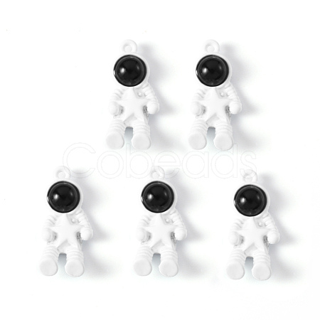 Spray Painted Alloy Pendants PALLOY-S135-032-RS-1