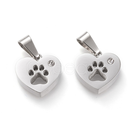 304 Stainless Steel Charms STAS-F253-19P-1