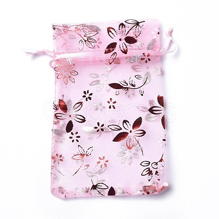 Organza Drawstring Jewelry Pouches OP-I001-A11-1