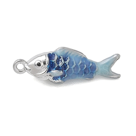 304 Stainless Steel Enamel Pendants STAS-I369-02P-02-1