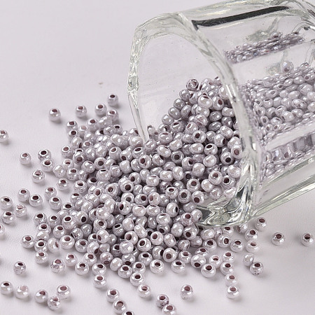 11/0 FGB Grade A Round Glass Seed Beads SEED-N001-B-0489-1