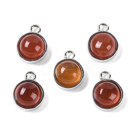 Natural Carnelian Pendants G-K372-03P-05-1