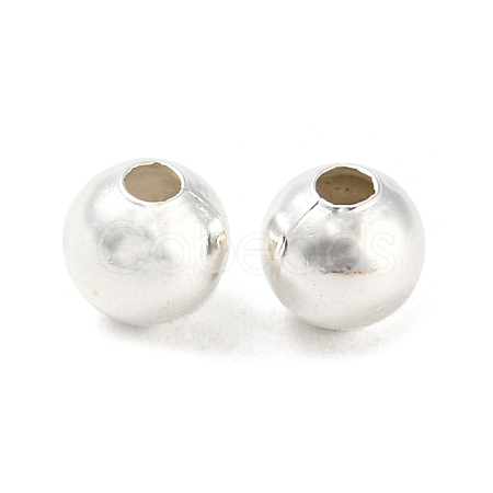 Brass Smooth Round Beads EC400-2S-1