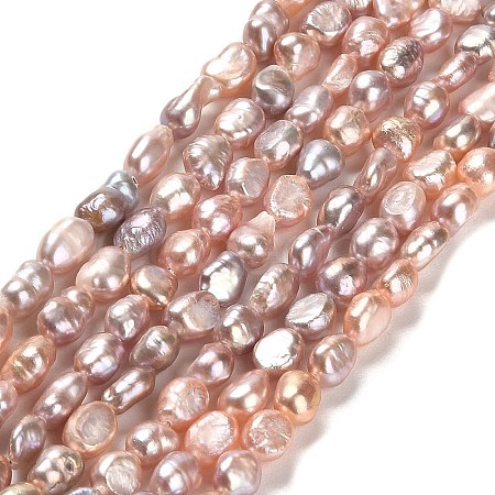 Natural Cultured Freshwater Pearl Beads Strands PEAR-E016-090-1