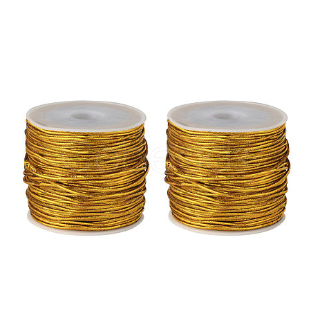 2 Rolls PVC Tubular Synthetic Rubber Cord RCOR-YW0001-02B-1