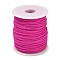 50 Yards Faux Suede Cord, Faux Suede Lace, for Jewelry Making, Camellia, 2.5mm