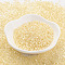 TOHO Japanese Seed Beads, 11/0, Two Cut Hexagon, (142) Ceylon Banana Cream, 2x2mm, Hole: 0.6mm, about 44000pcs/pound