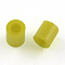 PE DIY Melty Beads Fuse Beads Refills, Tube, Olive, 8.5~9x9~9.5mm