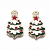 Alloy Enamel Pendants ENAM-S121-166-RS-2