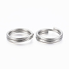 Tarnish Resistant 304 Stainless Steel Split Rings X-STAS-H413-03P-2