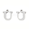 201 Stainless Steel Charms STAS-N091-176U-P-1