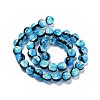 Handmade Silver Foil Glass Beads LAMP-A001-G03-10mm-4