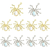 10Pcs 2 Colors Halloween Rack Plating Alloy Pendants FIND-YW0012-28-1