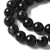 Natural Black Lip Shell Beads Strands SSHEL-C013-01A-3