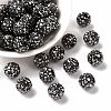 Pave Disco Ball Beads RB-A130-10mm-8-1