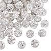 Pave Disco Ball Beads RB-Q195-14mm-001-1