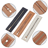 3Pcs 3 Colors Alloy Zipper FIND-WR0006-41-4