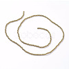 Non-Magnetic Synthetic Hematite Beads Strands G-G091-2mm-1-2