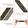 Chinese Style Lace Embroidery Cloth Ribbons OCOR-WH0067-69A-3