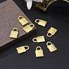 Tibetan Style Alloy Padlock Charms K08UH012-4