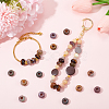 20Pcs Natural Indian Agate European Beads G-SP0001-01B-01-4