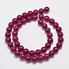 Natural & Dyed Malaysia Jade Bead Strands X-G-A146-8mm-A15-2
