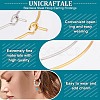 304 Stainless Steel Hoop Earring Findings STAS-UN0003-97-4