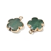 Natural Green Aventurine Pendants G-P566-01G-09-2