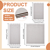 24Pcs 3 Styles Cardboard Weaving Looms DIY-FG0009-85-2