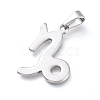 Non-Tarnish 304 Stainless Steel Pendants STAS-L210-06I-P-1