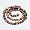 Natural Leopard Skin Beads Strands G-M201-27-6mm-2