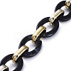 Handmade CCB Plastic Cable Chains AJEW-JB00682-05-2