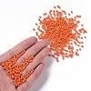 Baking Paint Glass Seed Beads SEED-US0003-4mm-K4-4