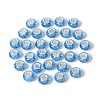 Rondelle Resin European Beads RPDL-A001-01-01-1