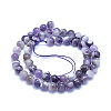 Natural Amethyst Beads Strands G-L552H-03B-3