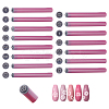 15Pcs 15 Styles PP Plastic Nail Art Seal Stamps Pen Sets MRMJ-WH0075-131A-1