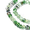 Electroplate Glass Beads Strands EGLA-YW0002-D04-2