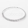 Single Row Stretch Rhinestone Tennis Bracelets B115-1-1