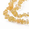 Heated Natural Citrine Beads Strands G-L555-06-2