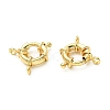 Rack Plating Brass Spring Ring Clasps KK-YW0001-47-3