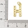Brass Micro Pave Cubic Zirconia Pendants KK-V014-01G-08-3